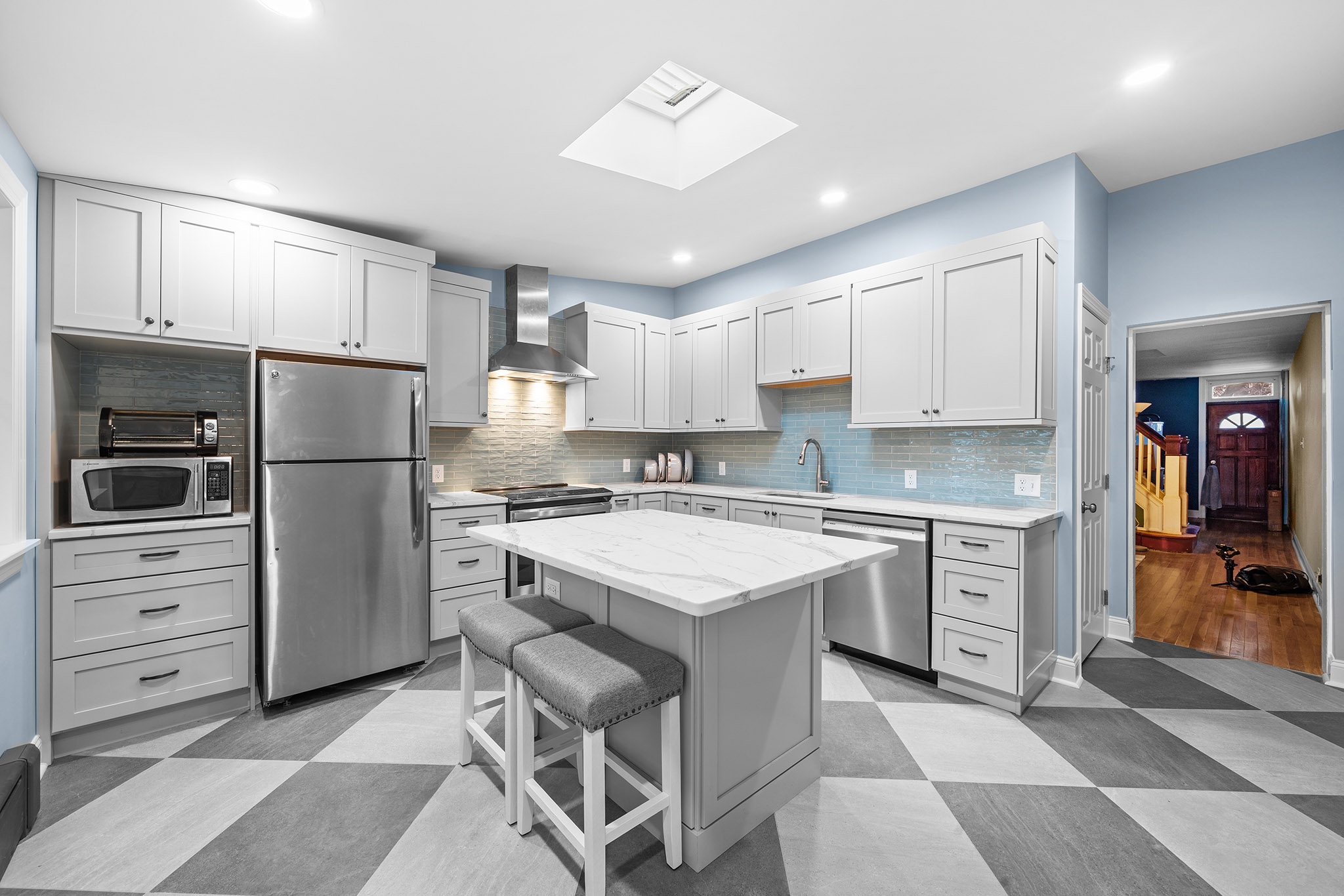 Domers Construction - Kitchen Addition in Conshohocken with a Ground-up Garage and Walk-way